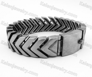 18mm wide Big Frosted Bracelet KJB100121