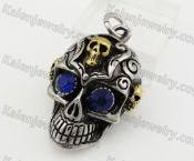 Blue Eyes Skull Pendant KJP600046