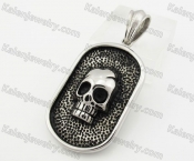 Stainless Steel Skull Pendant KJP600113