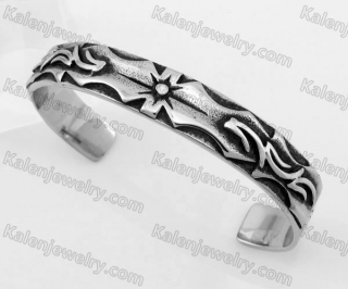 Stainless Steel Biker Bangle KJB350100