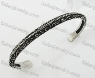 Stainless Steel Vintage Bangle KJB350101