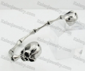 Stainless Steel Skull Bangle KJB350112