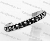 Stainless Steel Skull Bangle KJB350128