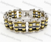 24mm Wide 225mm Long Biker Chain Bracelet KJB360002