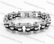 18 Wide 225mm Long Biker Chain Bracelet KJB360012