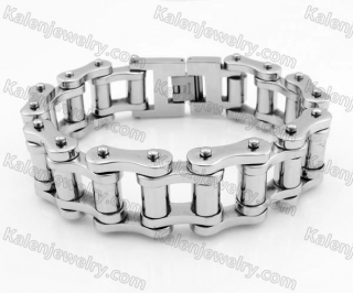 22mm Wide 220mm Long Biker Chain Bracelet KJB360018