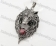 Big Stainless Steel Red Stone Wolf Pendant KJP170621