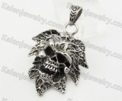 Stainless Steel Skull Pendant KJP170641