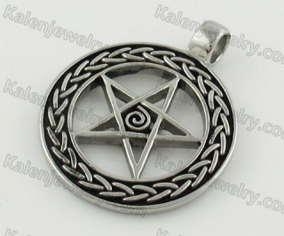 Stainless Steel Star Pendant KJP170647