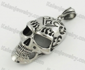 Stainless Steel Skull Pendant KJP170668