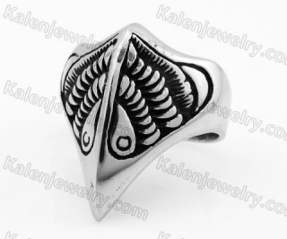 Stainless Steel Eagle Ring KJR350307