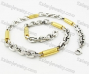 Stainless Steel Necklace  KJN100088