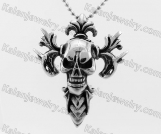 Stainless Steel Skul Pendant KJP350228
