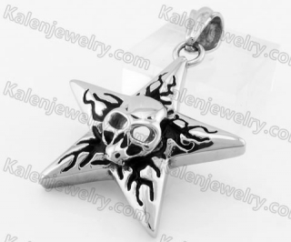 Stainless Steel Skull Pendant KJP170756