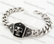 Stainless Steel Skull Bracelet KJB170293