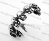 Stainless Steel Skull Bangle KJB350149