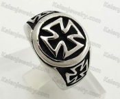 Stainless Steel Nazi Iron Cross Ring KJR170035