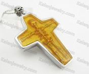 Stainless Steel Gold Mummy Powder Pendant KJP560023