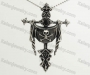 Stainless Steel Skull Flag Pendant KJP570070<b style='color:red'> (Unavailable Item, Please remove it)</b>