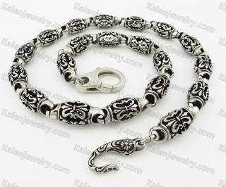 Stainless Steel Wallet Chain KJY350005