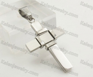 Stainless Steel Cross Pendant KJP051418