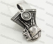 Stainless Steel Motorcycle Engine Pendant KJP350260
