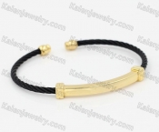 Stainless Steel Wire Cable BangleKJB850080