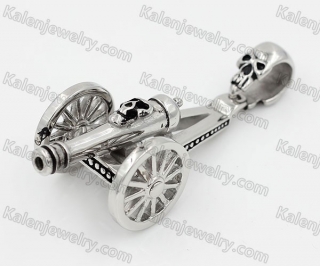 Stainless Steel Cannon Pendant KJP100042