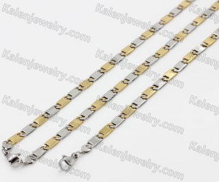 590/210×6.1 mm Bracelet and Necklace Set  KJS750084