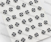 (price for 12 pairs) Steel Ear Stud KJE860002