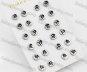 (price for 12 pairs) 8.1mm Steel Ear Stud KJE860020