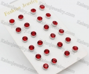 (price for 12 pairs) 7.1mm Steel Ear Stud KJE860024