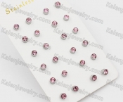 (price for 12 pairs) 4.1mm Steel Ear Stud KJE860051