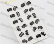 (price for 12 pairs) Steel Ear Stud KJE860070