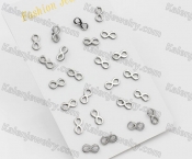 (price for 12 pairs) Steel Ear Stud KJE860071