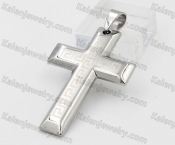 Stainless Steel Cross Pendant KJP051460