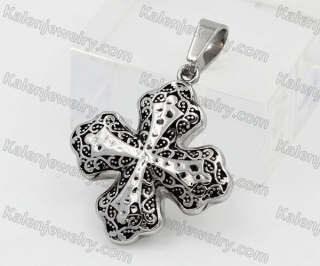Stainless Steel Cross Pendant KJP051465