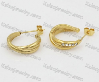 Stainless Steel Earrings KJE051448