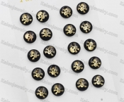 (price for 12 pairs) Steel Ear Stud KJE860111