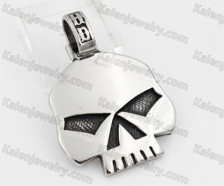 Stainless Steel Skull Pendant KJP350272