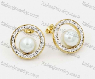Stainless Steel Earrings KJE051451