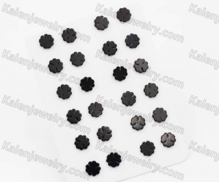 (price for 12 pairs) Steel Ear Studs KJE950007