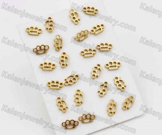 (price for 12 pairs) Steel Ear Studs KJE950016