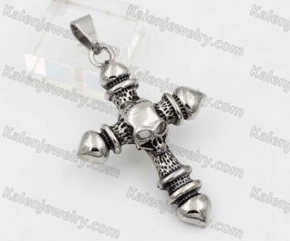 Stainless Steel Cross Pendant KJP051473