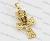 Stainless Steel Cross Pendant KJP051476
