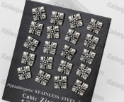 Price for 1pair Ear Nail KJE350011