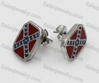 Flag Ear Studs KJE350036