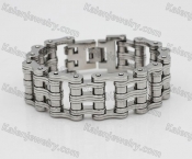 Big Discount Double Layers Motorcycle Chain Bracelet KJB710111