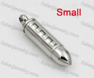 Openning Lid Bullet Pendant KJP100-0312