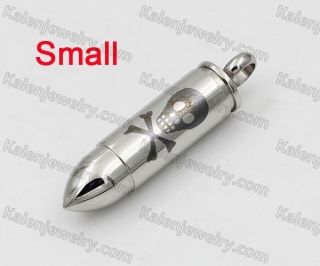 Openning Lid Bullet Pendant KJP100-0314